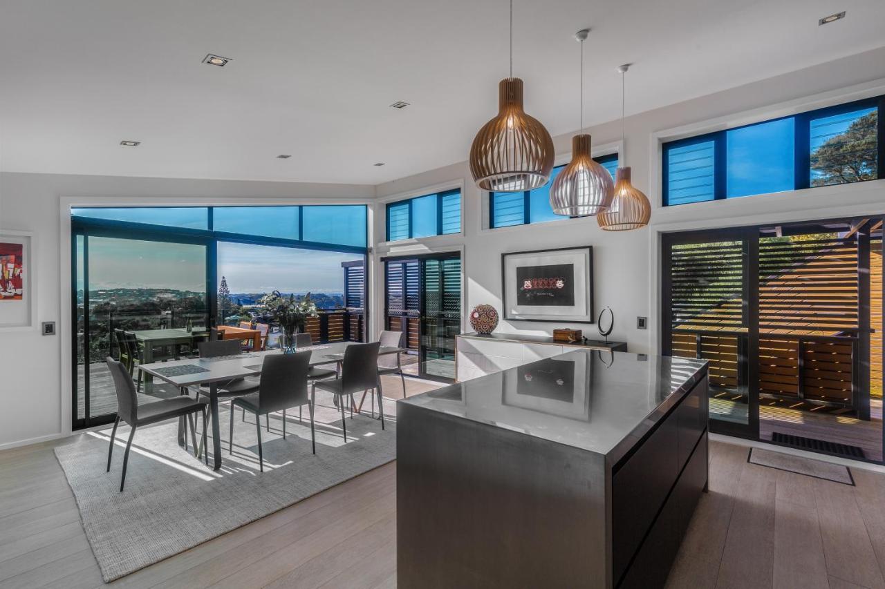 Vila Taonga With Sea Views By Waiheke Unlimited Oneroa Exteriér fotografie