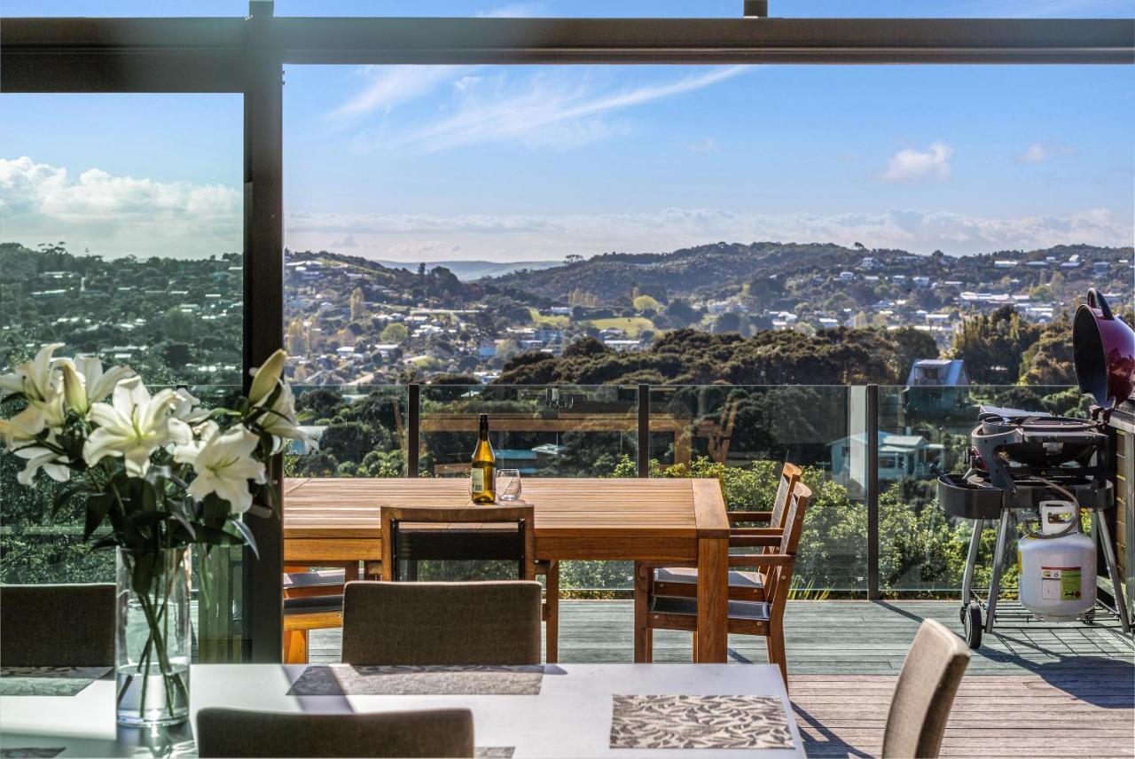 Vila Taonga With Sea Views By Waiheke Unlimited Oneroa Exteriér fotografie