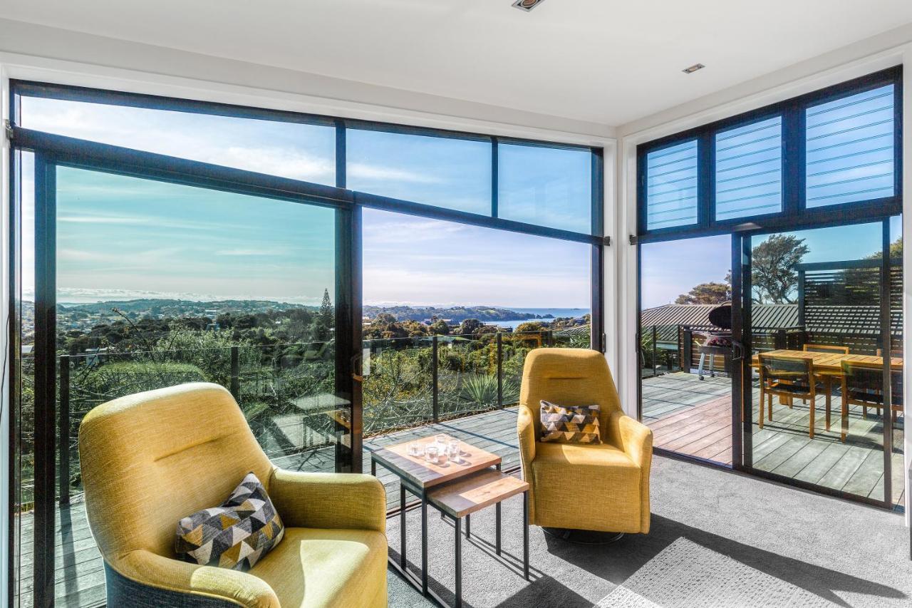 Vila Taonga With Sea Views By Waiheke Unlimited Oneroa Exteriér fotografie
