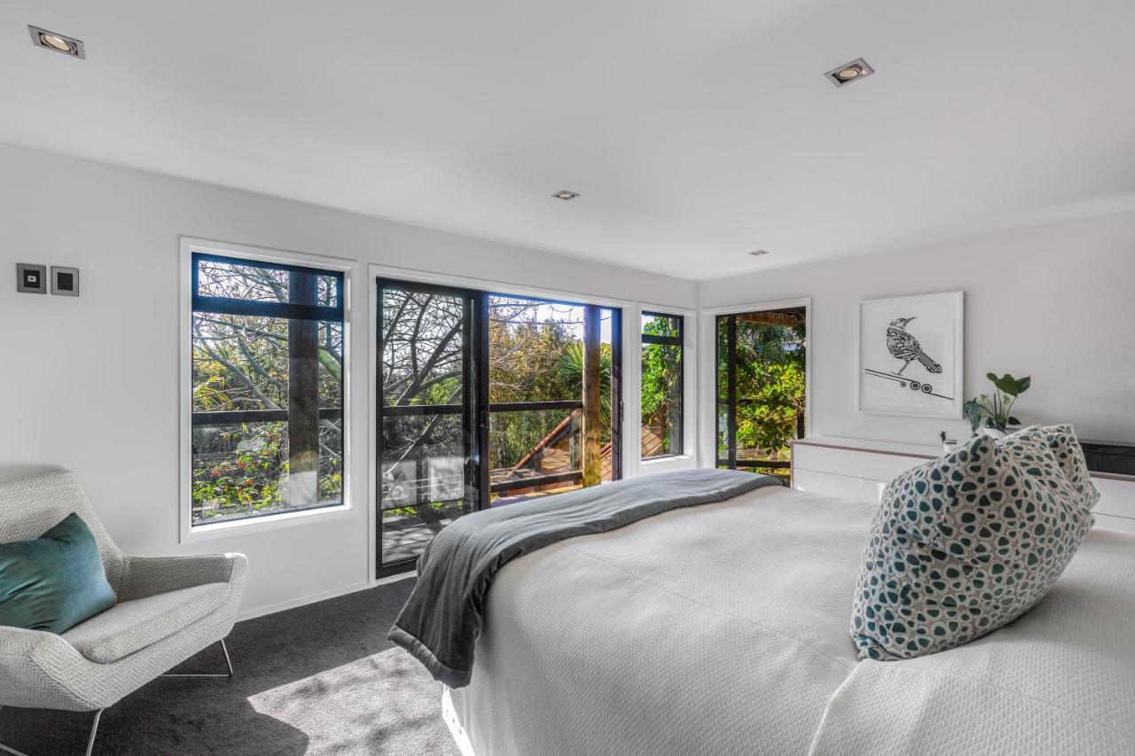 Vila Taonga With Sea Views By Waiheke Unlimited Oneroa Exteriér fotografie