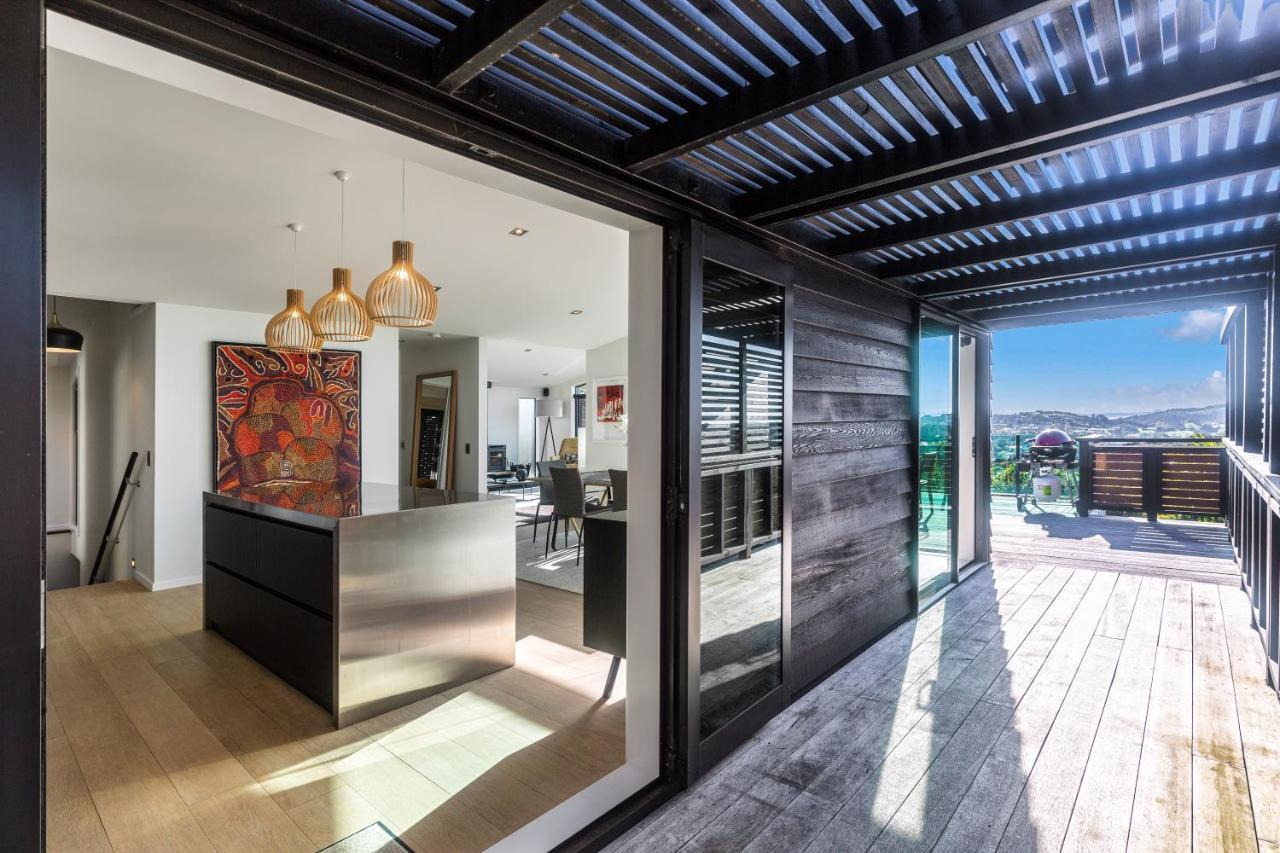 Vila Taonga With Sea Views By Waiheke Unlimited Oneroa Exteriér fotografie